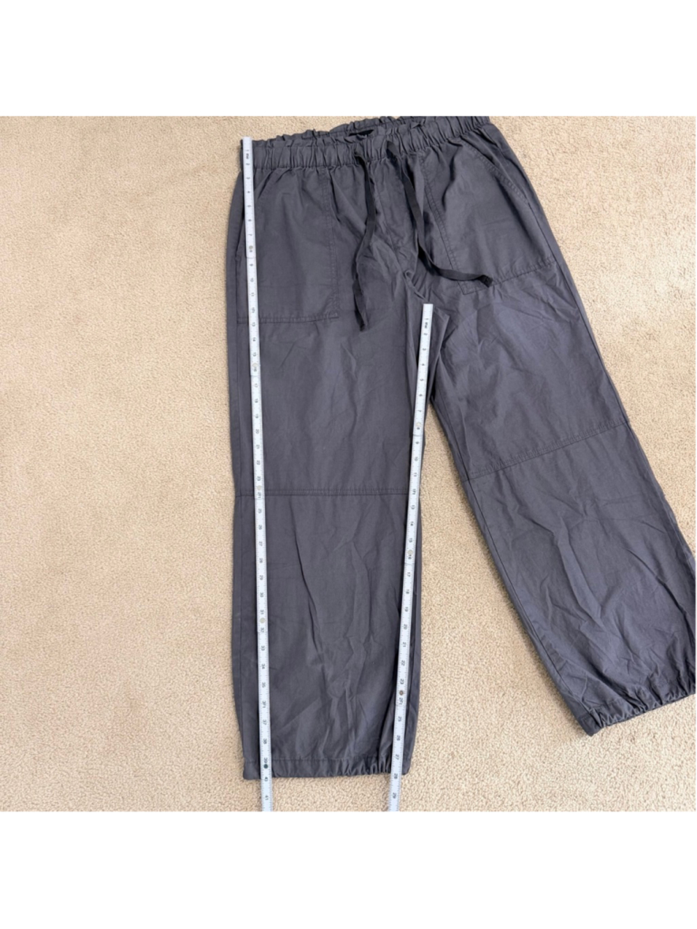Sanctuary Charcoal Drawstring Jogger Pants - Picture 10 of 11